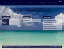 Tablet Screenshot of manival-yachting.com